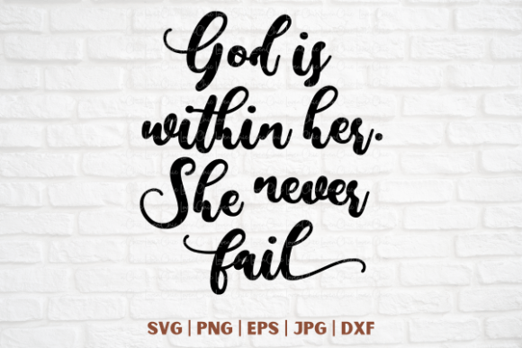Christian Inspirational Woman Graphics & T-Shirt Designs