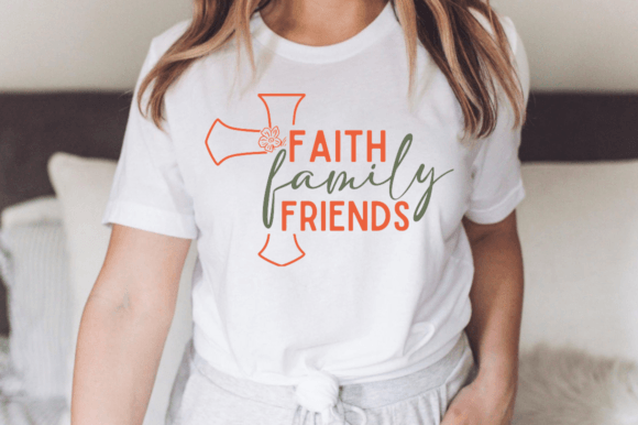 Faith Family Friends Svg, Christian SVG Review