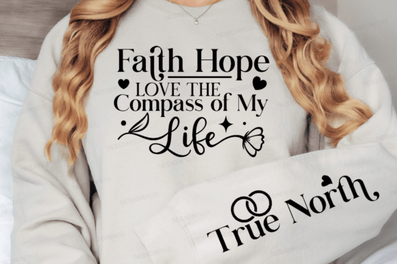 Faith Hope Love SVG: Graphics & T-Shirt Designs