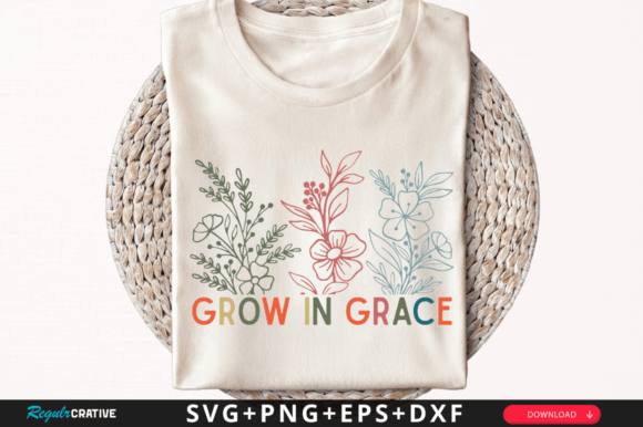 Grow in Grace SVG: Graphics & T-Shirt Designs Review