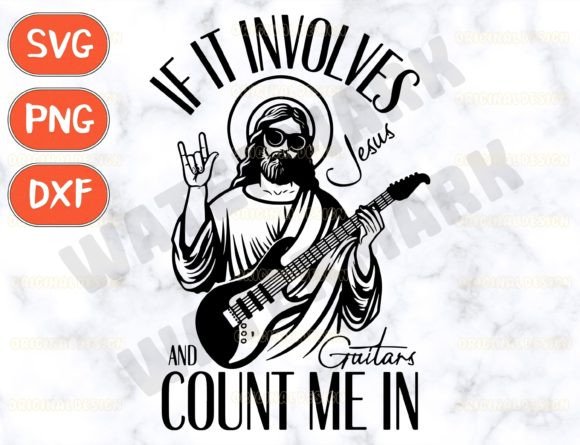 If It Involves Jesus Svg: Graphics & T-Shirt Designs