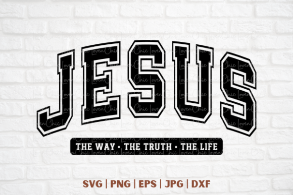 Jesus Varsity Graphics for T-Shirt Designs