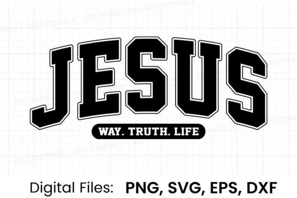 Jesus Way.Truth.Life Retro Varsity SVG Review