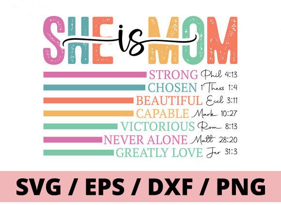 She is Mom Svg: Christian T-Shirt Graphics Review